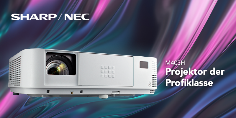 Sharp/NEC M403H &#8211; professioneller Full HD 3D Business Projektor