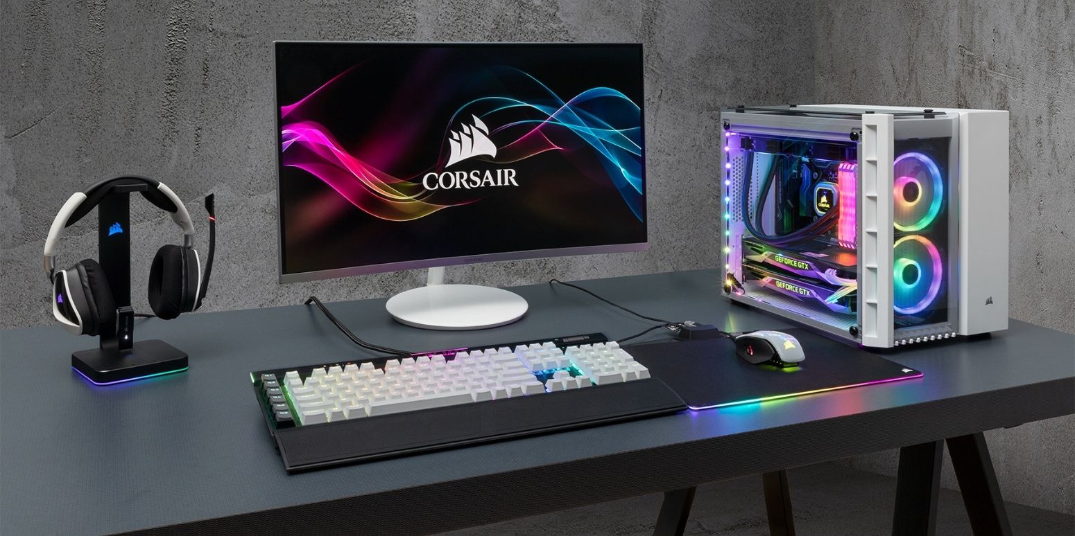 Corsair Crystal Series 280X RGB Micro-ATX-Gaming-Gehäuse mit innovativem Zwei-Kammer-Layout