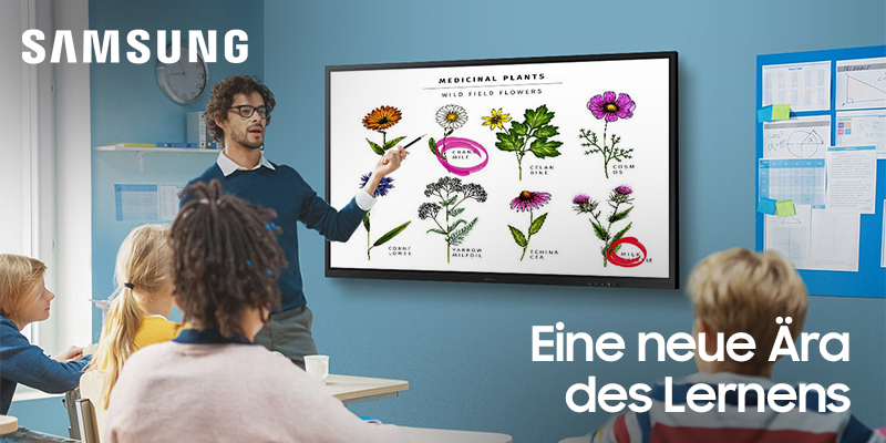 Samsung Flip 3 &#8211; verwandelt Ihr Klassenzimmer in eine interaktive Lernumgebung