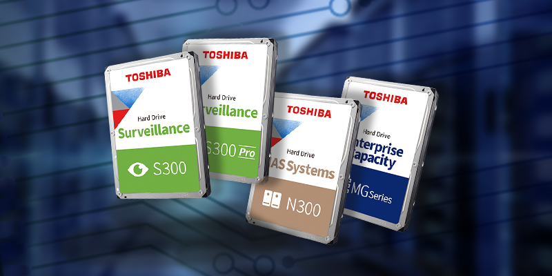 Leistungsstarke HDDs von Toshiba