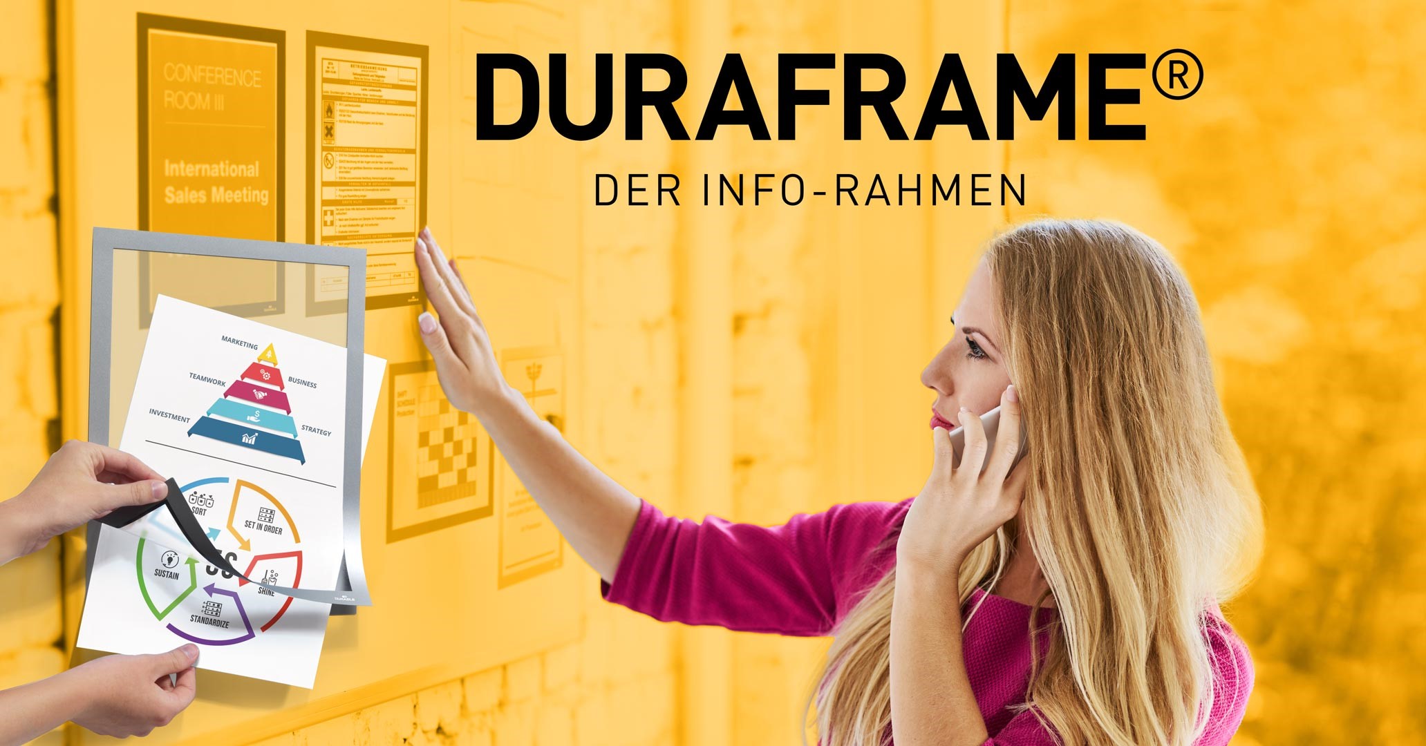 Ein Produkt, viele Lösungen, unkompliziert und schnell bestellbar &#8211; der DURAFRAME® Made in EU