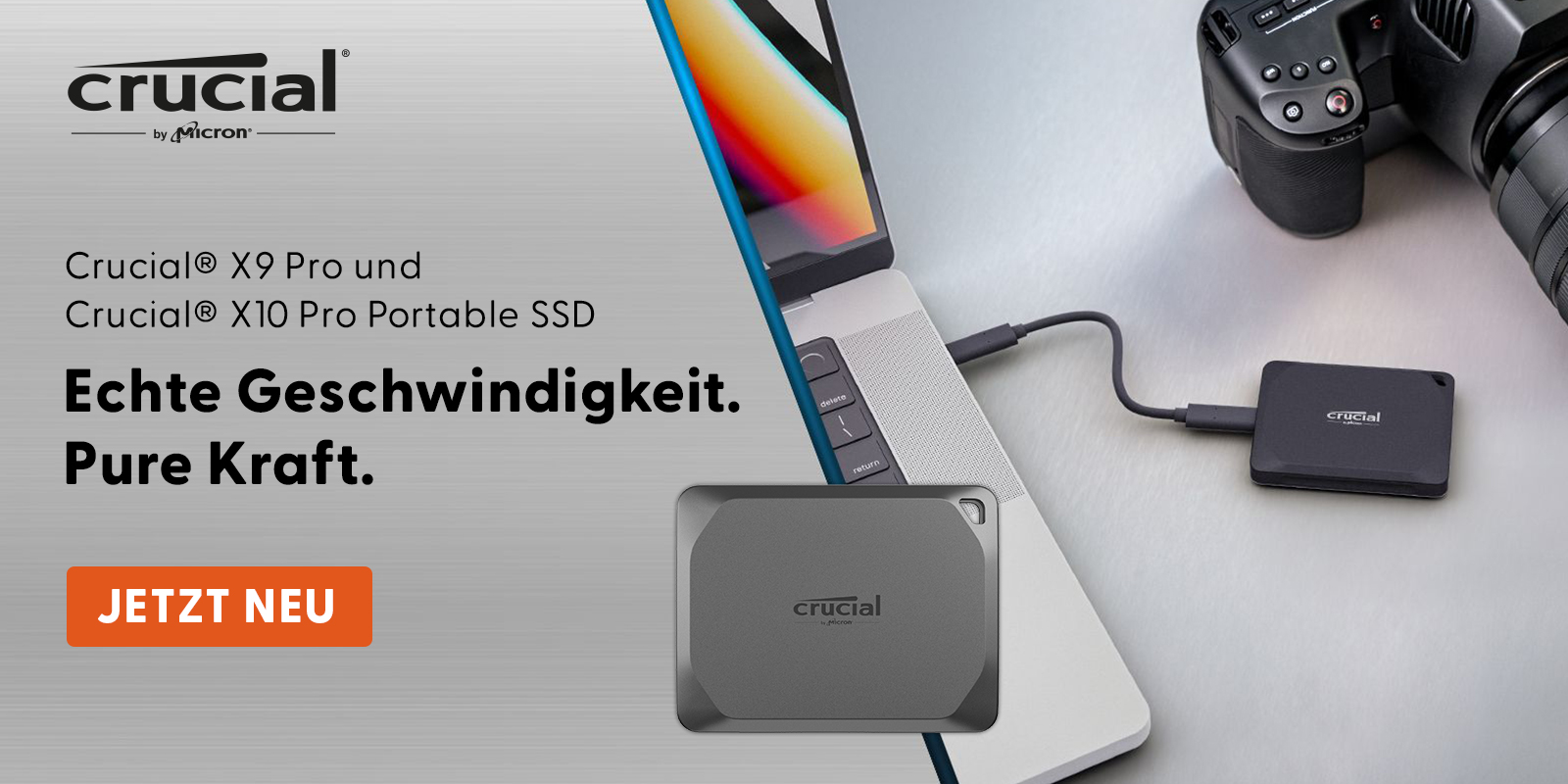 Crucial Pro-Serie – Die Crucial® X9 Pro Portable SSD und die Crucial® X10 Pro Portable SSD