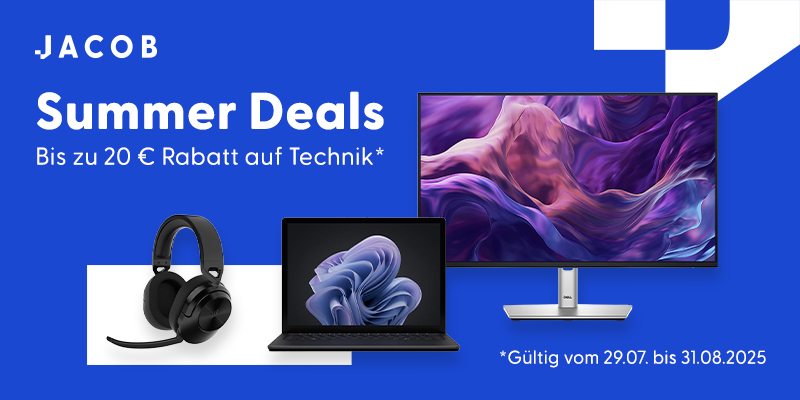 Summer Deals – Jetzt Technik kaufen und sparen!