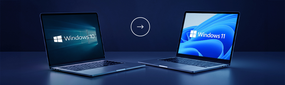 Jetzt auf Windows 11 Laptops wechseln: mehr Leistung, Sicherheit und Produktivität – bevor Windows 10 Support am 14.10.2025 endet